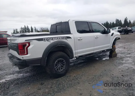 2019 Ford F-150 Raptor z USA, uszkodzony, nr VIN 1FTFW1RGXKFC17649